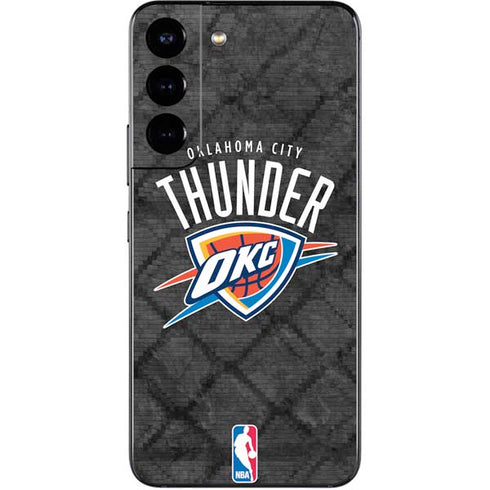 NBA Oklahoma City Thunder Dark Rust Galaxy S22 Skin