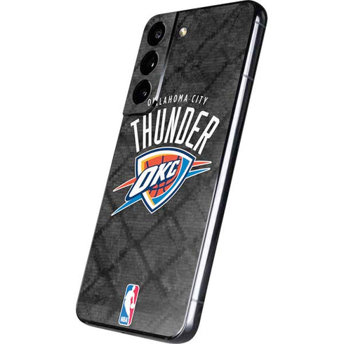 NBA Oklahoma City Thunder Dark Rust Galaxy S22 Skin