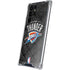 NBA Oklahoma City Thunder Dark Rust Galaxy S22 Ultra Clear Case