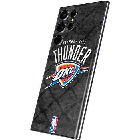 NBA Oklahoma City Thunder Dark Rust Galaxy S22 Ultra Skin