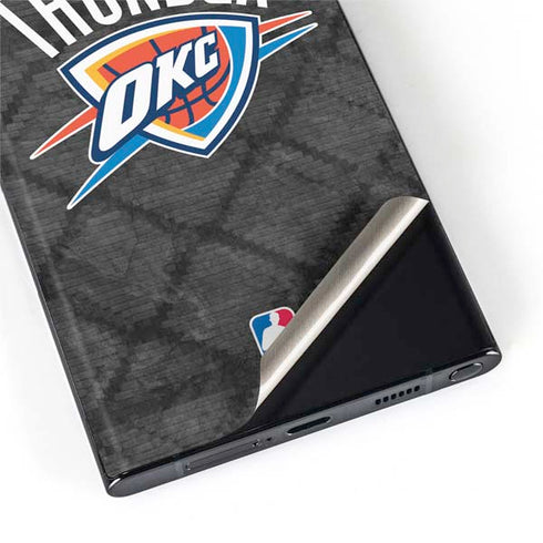 NBA Oklahoma City Thunder Dark Rust Galaxy S22 Ultra Skin