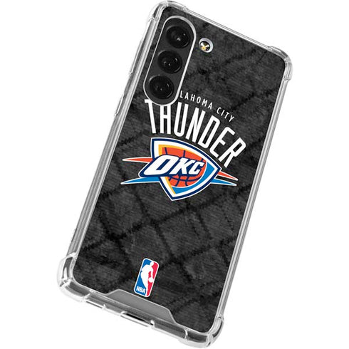 NBA Oklahoma City Thunder Dark Rust Galaxy S23 Clear Case
