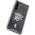 NBA Oklahoma City Thunder Dark Rust Galaxy S23 FE Clear Case