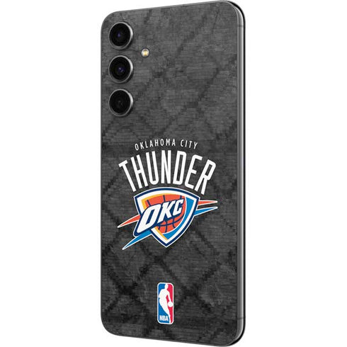 NBA Oklahoma City Thunder Dark Rust Galaxy S23 FE Skin