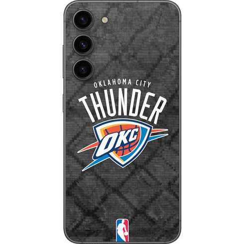 NBA Oklahoma City Thunder Dark Rust Galaxy S23 Plus Skin