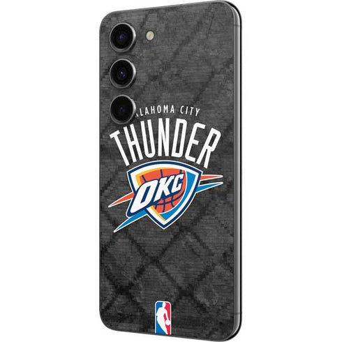 NBA Oklahoma City Thunder Dark Rust Galaxy S23 Skin
