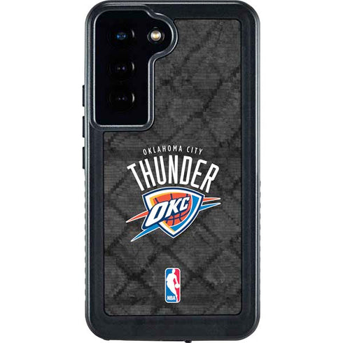 NBA Oklahoma City Thunder Dark Rust Galaxy S23 Waterproof Case