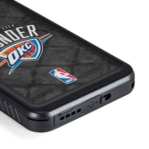 NBA Oklahoma City Thunder Dark Rust Galaxy S23 Waterproof Case
