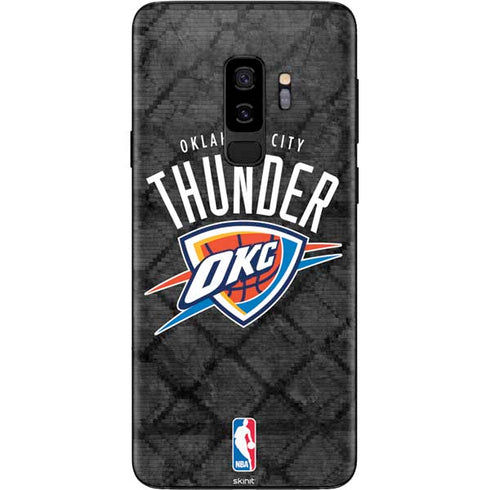 NBA Oklahoma City Thunder Dark Rust Galaxy S9 Plus Skin