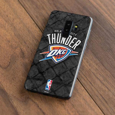 NBA Oklahoma City Thunder Dark Rust Galaxy S9 Plus Skin
