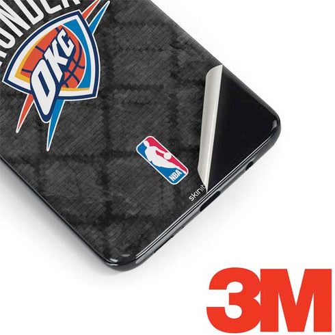 NBA Oklahoma City Thunder Dark Rust Galaxy S9 Skin