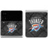 NBA Oklahoma City Thunder Dark Rust Galaxy Z Flip4 5G Skin