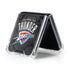 NBA Oklahoma City Thunder Dark Rust Galaxy Z Flip5 5G Clear Case