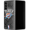 NBA Oklahoma City Thunder Dark Rust Galaxy Z Fold4 5G Skin
