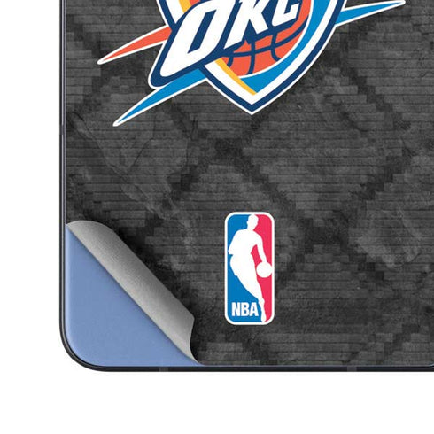 NBA Oklahoma City Thunder Dark Rust Galaxy Z Fold5 5G Skin