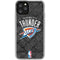 NBA Oklahoma City Thunder Dark Rust iPhone 11 Pro Clear Case
