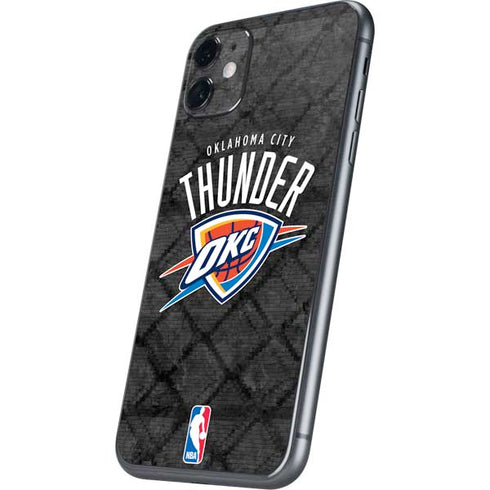 NBA Oklahoma City Thunder Dark Rust iPhone 11 Skin