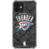 NBA Oklahoma City Thunder Dark Rust iPhone 12 Mini Clear Case