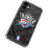 NBA Oklahoma City Thunder Dark Rust iPhone 12 Mini Clear Case