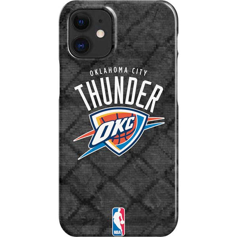 NBA Oklahoma City Thunder Dark Rust iPhone 12 Mini Lite Case