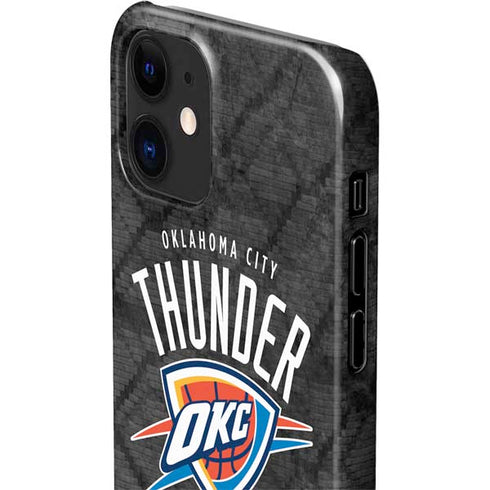 NBA Oklahoma City Thunder Dark Rust iPhone 12 Mini Lite Case
