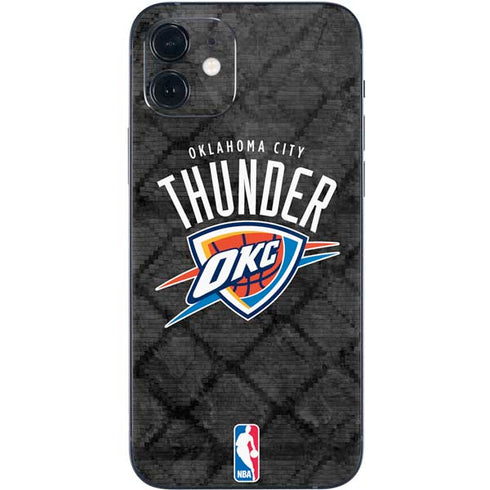 NBA Oklahoma City Thunder Dark Rust iPhone 12 Mini Skin