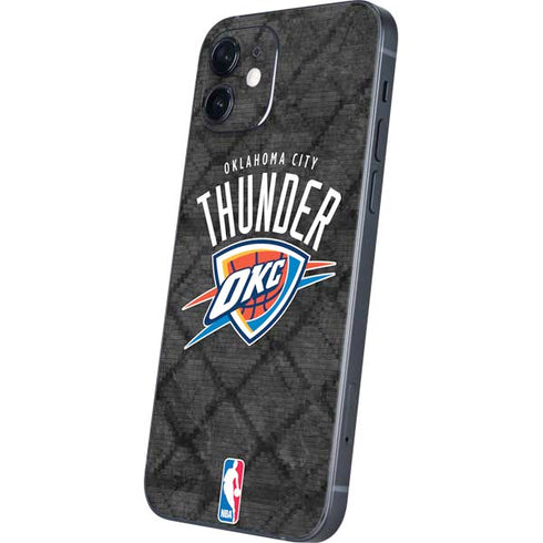 NBA Oklahoma City Thunder Dark Rust iPhone 12 Mini Skin