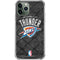 NBA Oklahoma City Thunder Dark Rust iPhone 12 Pro Clear Case