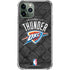 NBA Oklahoma City Thunder Dark Rust iPhone 12 Pro Clear Case