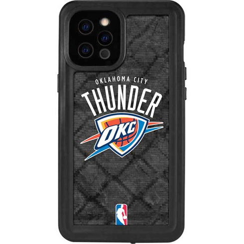 NBA Oklahoma City Thunder Dark Rust iPhone 12 Pro Max Waterproof Case