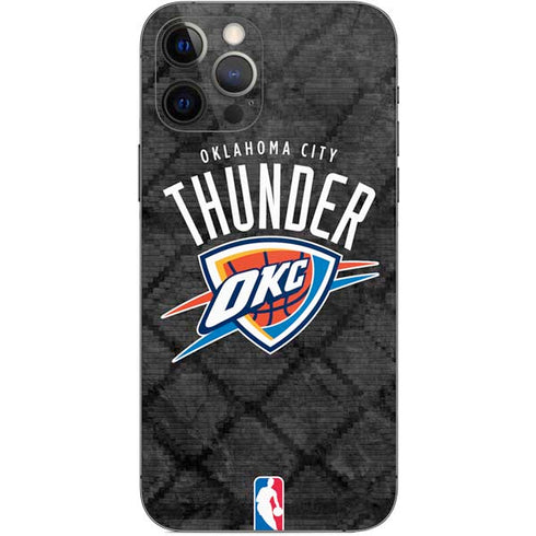 NBA Oklahoma City Thunder Dark Rust iPhone 12 Pro Skin