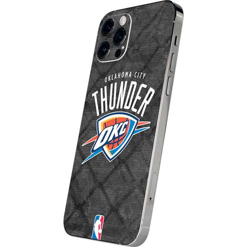 NBA Oklahoma City Thunder Dark Rust iPhone 12 Pro Skin