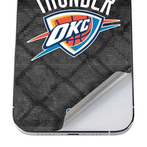NBA Oklahoma City Thunder Dark Rust iPhone 12 Pro Skin