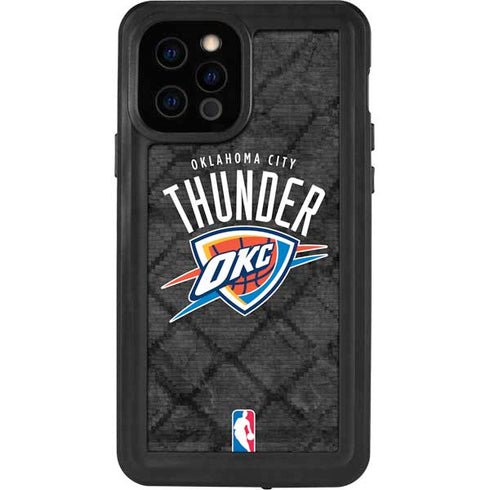 NBA Oklahoma City Thunder Dark Rust iPhone 12 Pro Waterproof Case