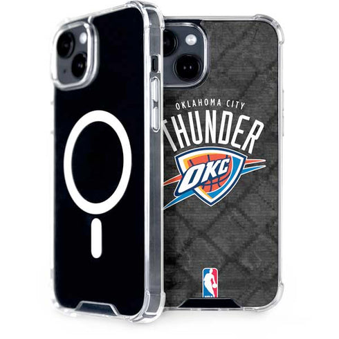 NBA Oklahoma City Thunder Dark Rust iPhone 13 MagSafe Case
