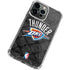 NBA Oklahoma City Thunder Dark Rust iPhone 13 Pro Clear Case