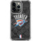 NBA Oklahoma City Thunder Dark Rust iPhone 13 Pro Clear Case