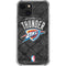NBA Oklahoma City Thunder Dark Rust iPhone 14 Clear Case