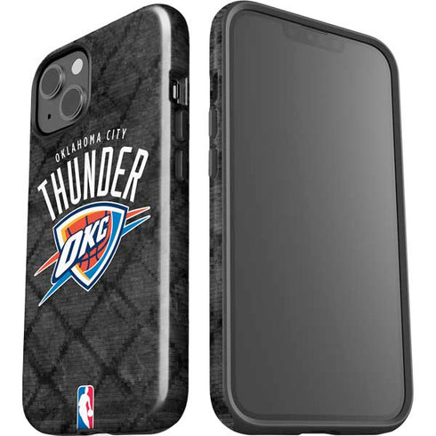 NBA Oklahoma City Thunder Dark Rust iPhone 15 Plus Impact Case