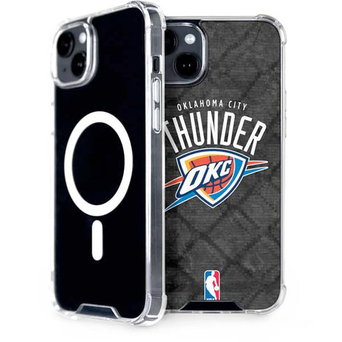 NBA Oklahoma City Thunder Dark Rust iPhone 14 MagSafe Case