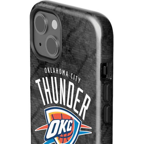 NBA Oklahoma City Thunder Dark Rust iPhone 14 Impact Case