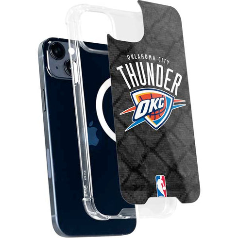 NBA Oklahoma City Thunder Dark Rust iPhone 14 Plus MagSafe Case