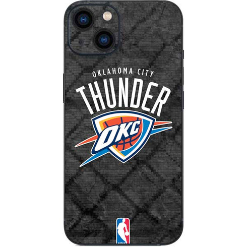 NBA Oklahoma City Thunder Dark Rust iPhone 15 Plus Skin