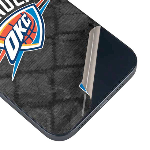 NBA Oklahoma City Thunder Dark Rust iPhone 15 Plus Skin