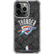 NBA Oklahoma City Thunder Dark Rust iPhone 14 Pro Clear Case