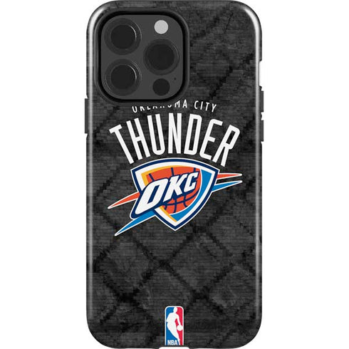 NBA Oklahoma City Thunder Dark Rust iPhone 15 Pro Impact Case
