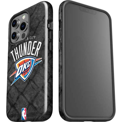NBA Oklahoma City Thunder Dark Rust iPhone 15 Pro Impact Case