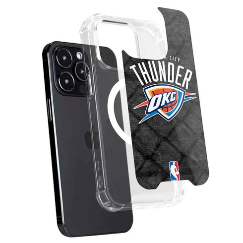 NBA Oklahoma City Thunder Dark Rust iPhone 15 Pro MagSafe Case
