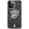 NBA Oklahoma City Thunder Dark Rust iPhone 14 Pro Max Clear Case
