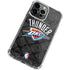 NBA Oklahoma City Thunder Dark Rust iPhone 15 Pro Max Clear Case
